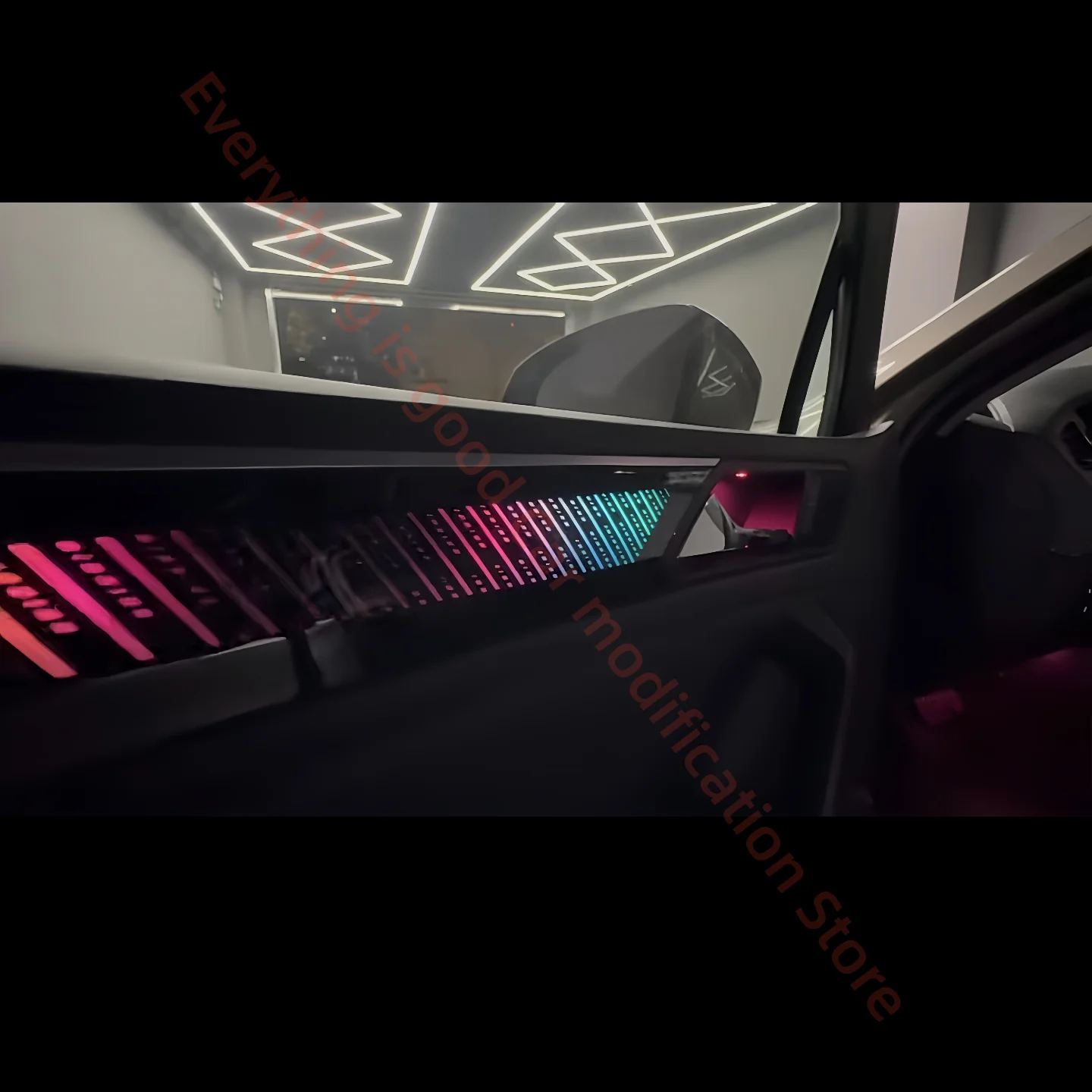 

Окружающий свет для Volkswagen VW Tiguan L 2022+, обновление внутреннего освещения автомобиля, автомобильные аксессуары, декоративная полоса Galaxy, атмосферная лампа