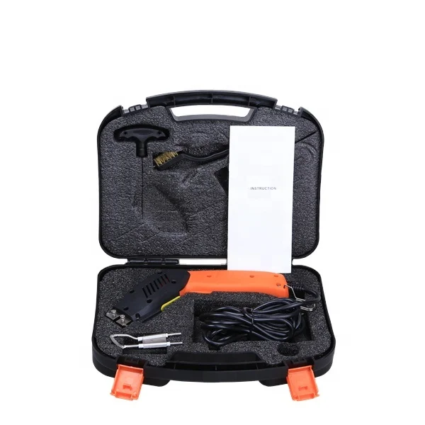 SKZ202B Electric Hot Knife Ribbon Rope Cutter Melting Fabric Cloth PVC Rope Nylon Rope Healing Cutting Kit Heated Cutter