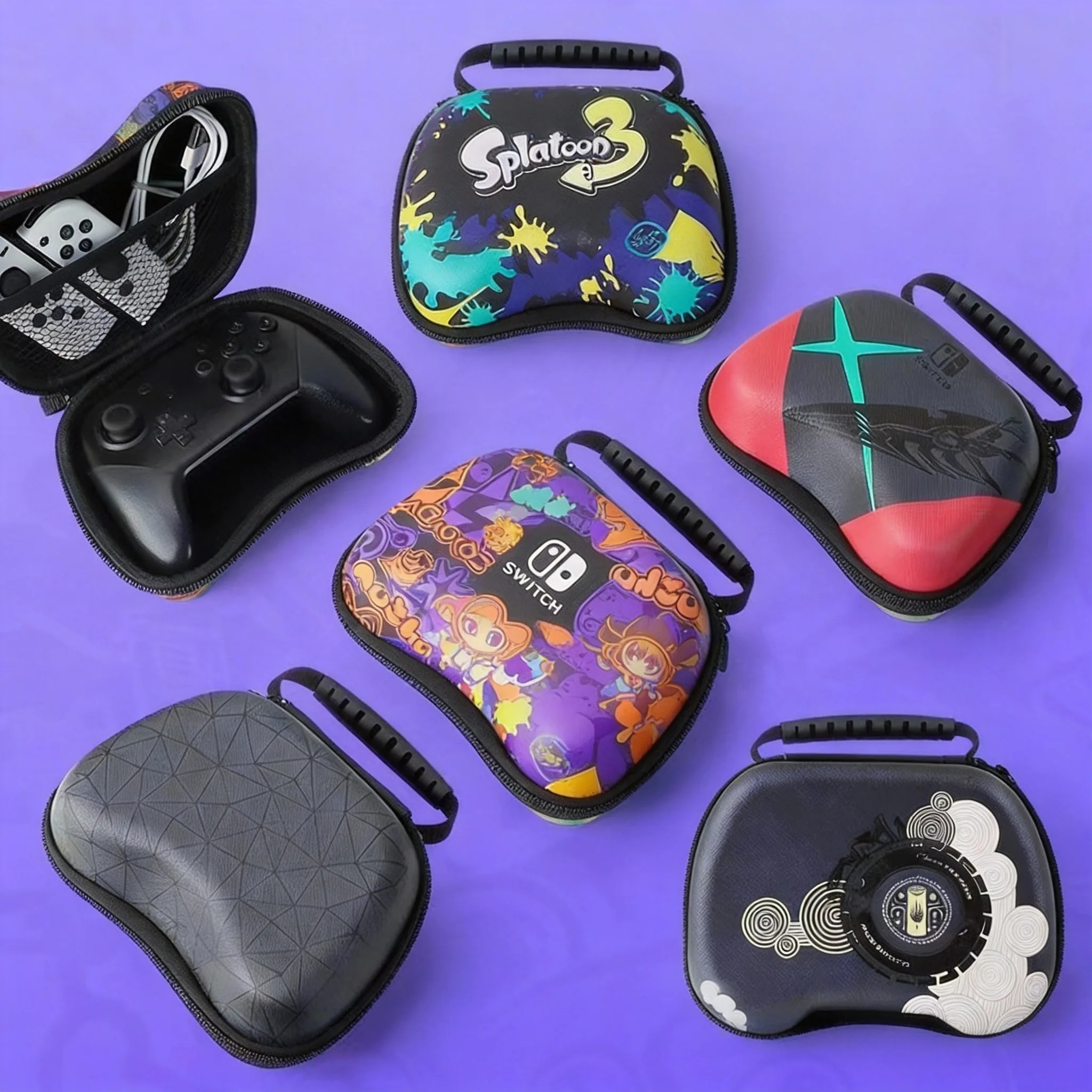 

Защитный жесткий чехол из EVA для всех основных игровых контроллеров | Универсальное решение для хранения