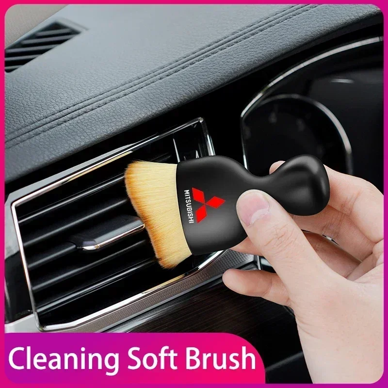 

Car Air Conditioner CleaningBrush Car Air Outlet CreviceDust Removal For Mitsubishi ASX Lancer Pajero Outlander L200 EVO Lancer