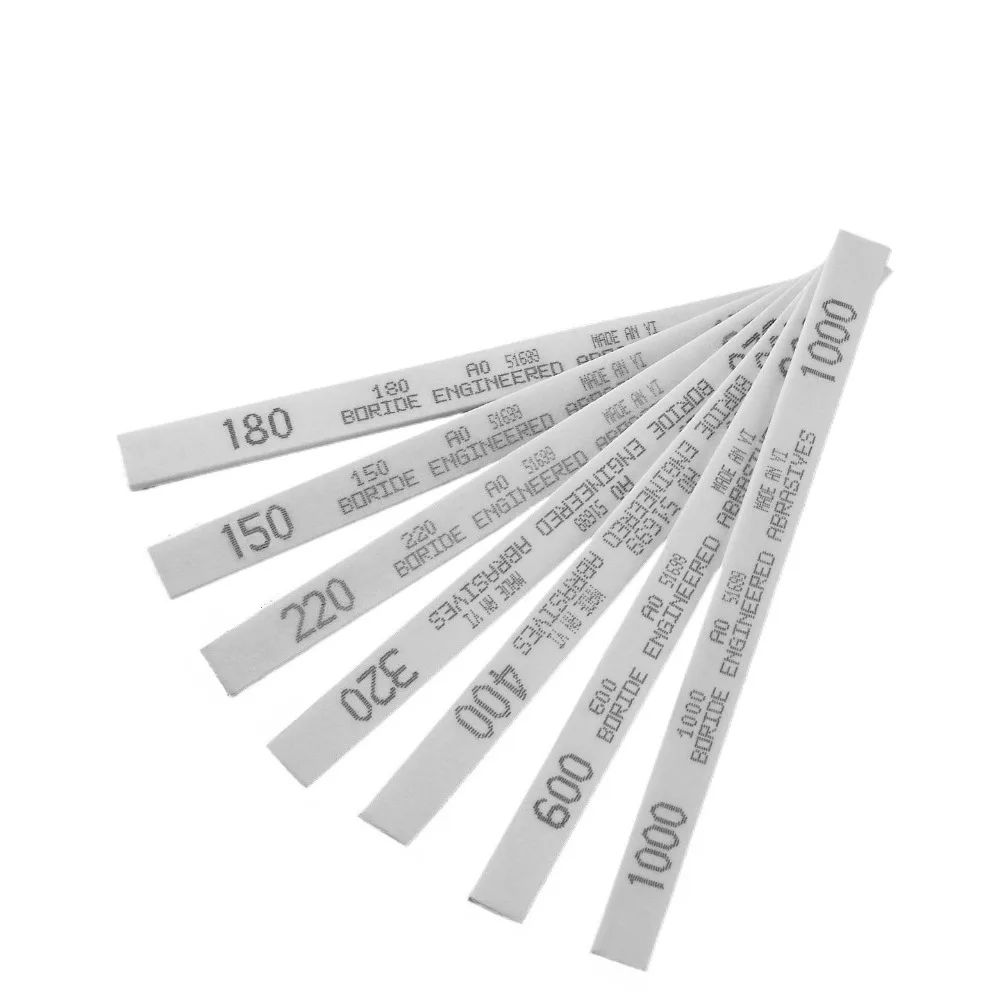Oilstone strips, grinding and polishing tools, jadeite jade mold grinding, white steel jade whetstone small sand strips