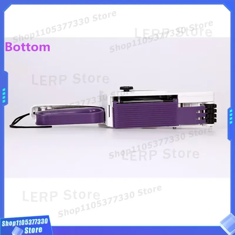 WL-AL60 Manual Handheld Labeling Machine Portable Sticker Barcode Printer for Price Tag Office Warehouse Supply Tool Device