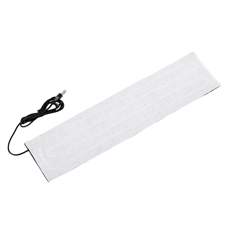 10*40cm Lightweight USB 5V Carbon Fiber Heating Pad Hand Warmer USB Heating Film Electric Winter Infrared Fever Heat Mat