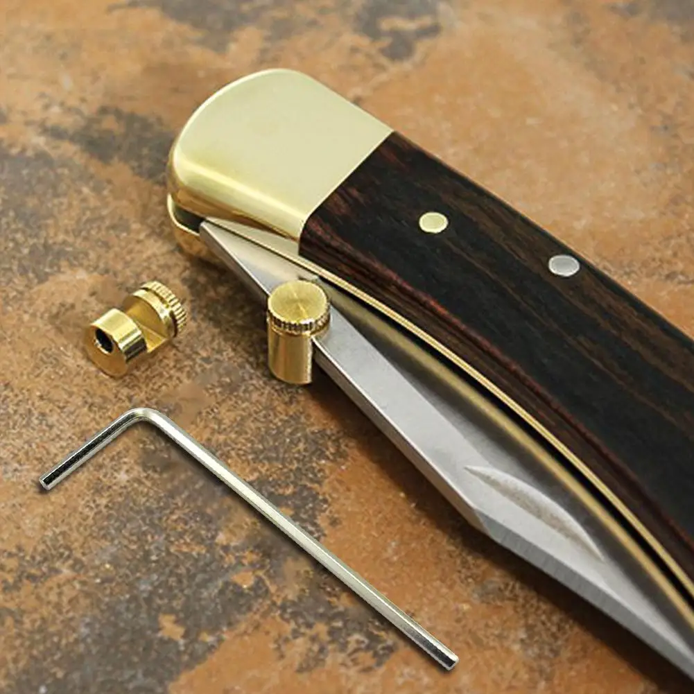 Push Knife Button W/ Wrench Screw Thumb Stud Push for 110 Folding Pocket Knives