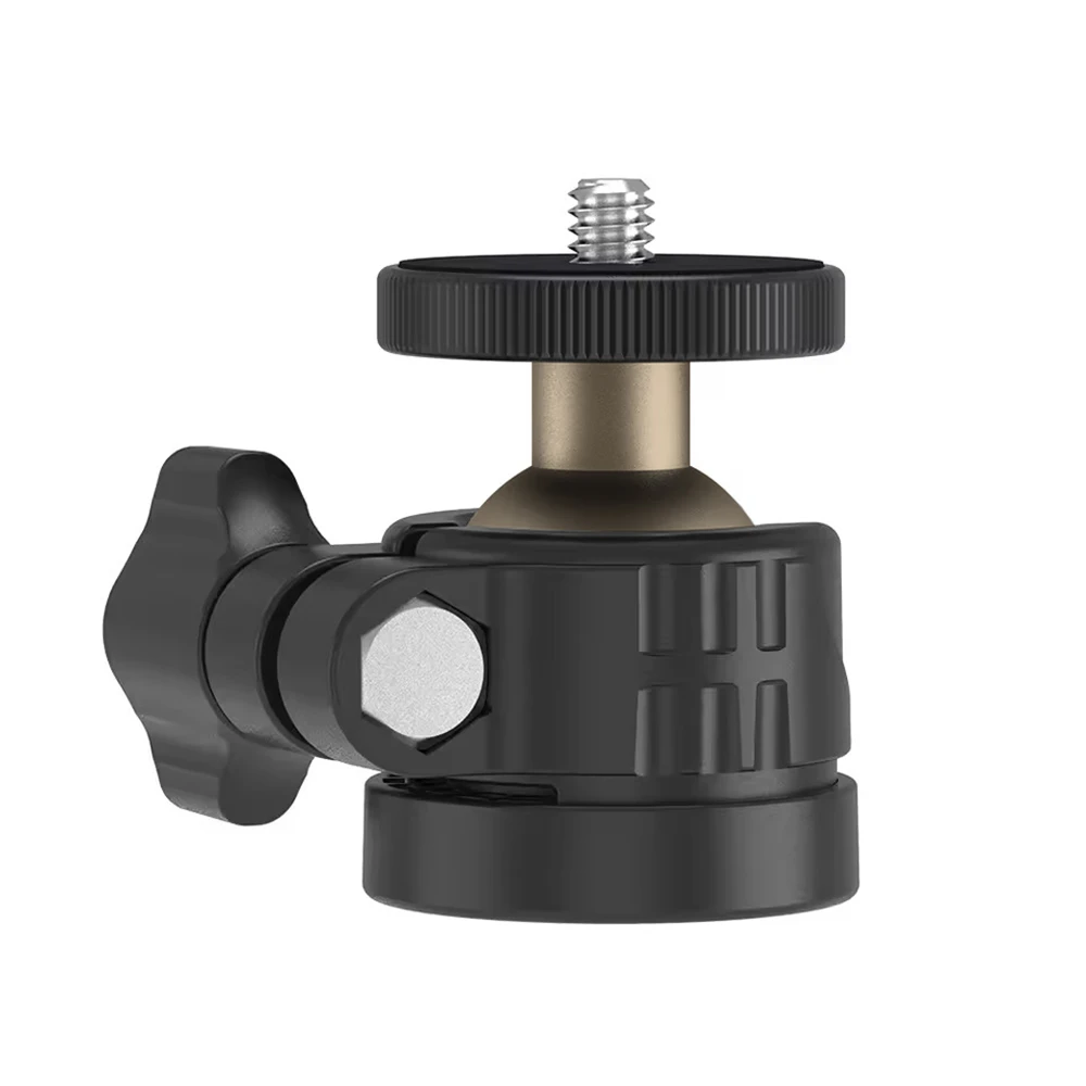 Mini-Kugelkopf Stativ kopf 1/4 ''Halterung für DSLR-Kamera Camcorder Monitor Smartphone Licht Mikrofon Schieber egler für Magnet fuß