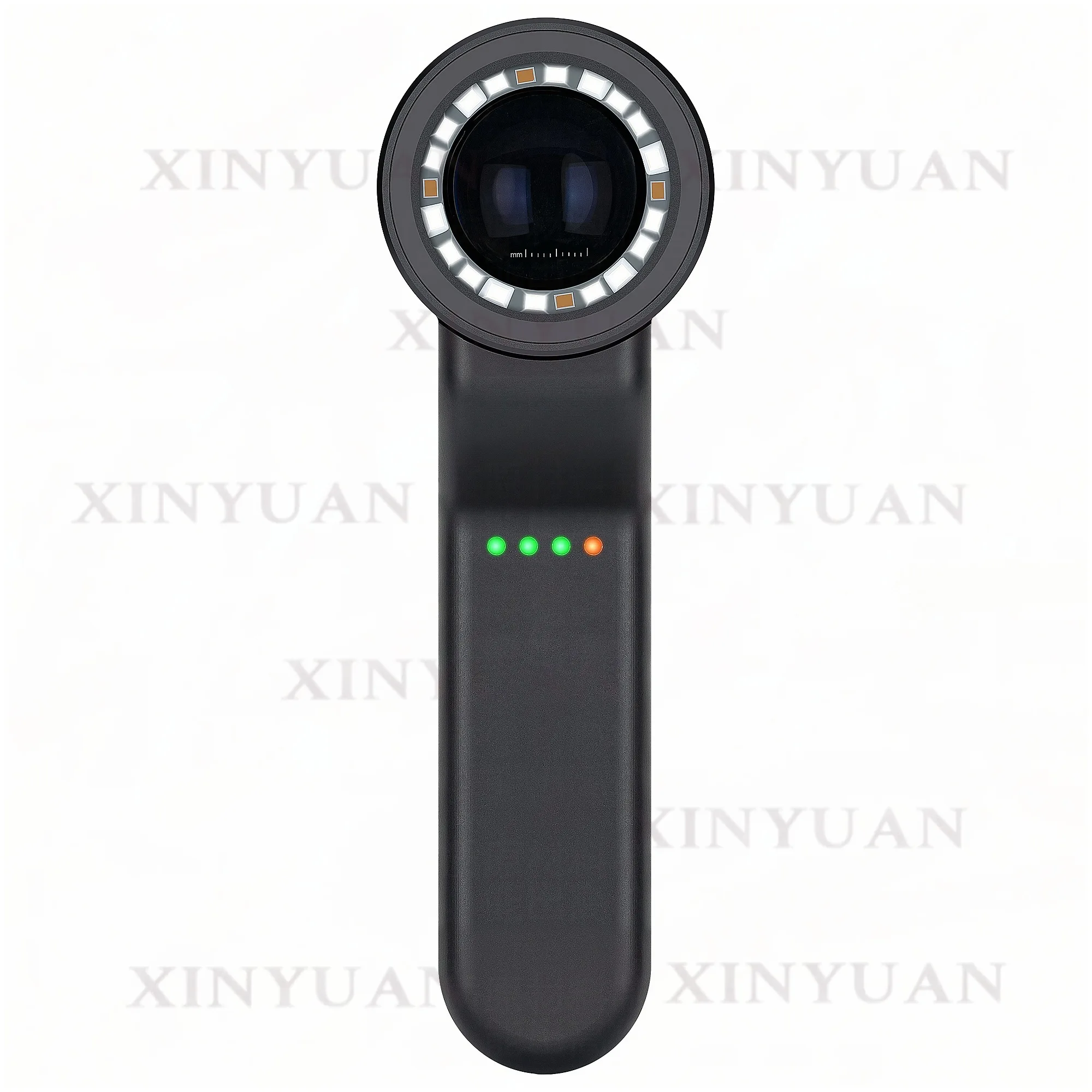 Digital Dermoscope DE-4100 Polarized SMD LED 10x magnification, all glass 4 components 3 groups 2 years warranty
