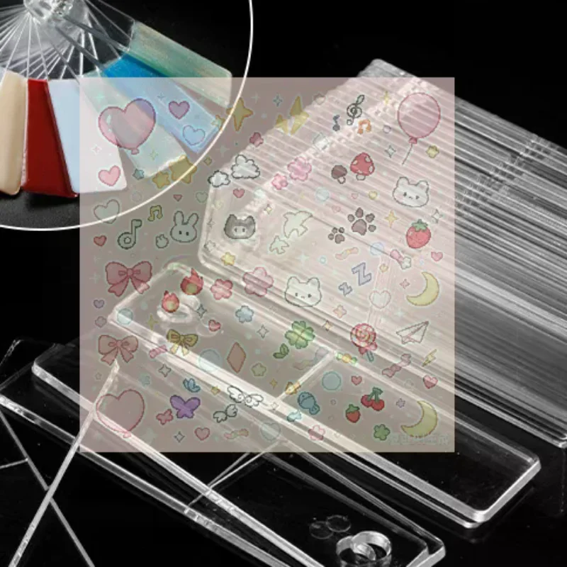 Rectangle Fake Nail Art Display Swatch UV Gel Nail Tips Color Card Nail Plate Template Plate Gel Polish Practice Making Manicur