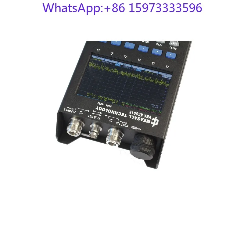 KC901K Dual‑Port Vector Network Analyzer 6GHz RF Multi‑Meter SWR Standing‑Wave Test Signal Feeder Testing Instrument