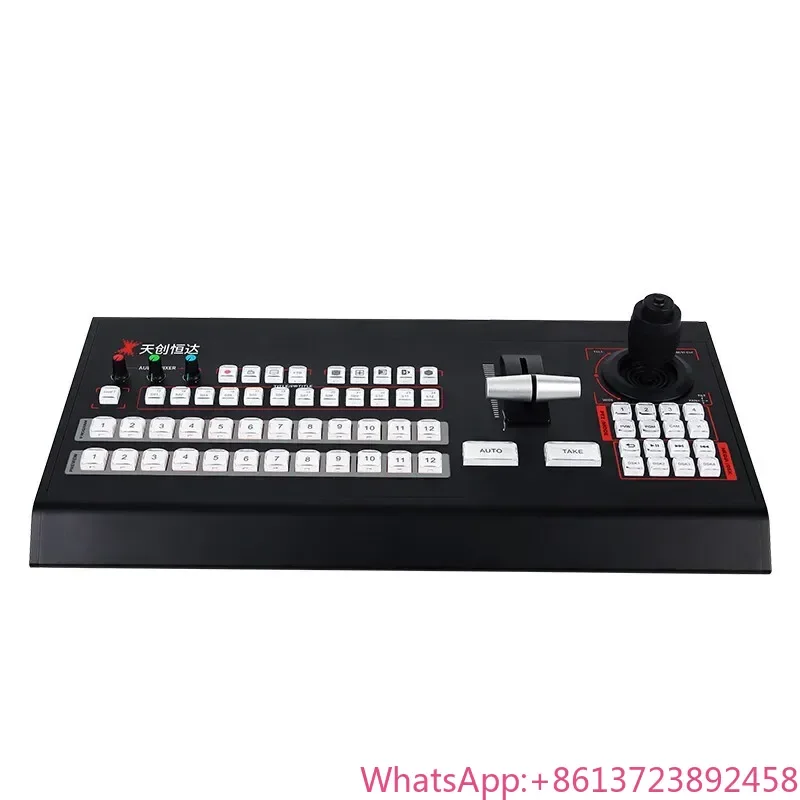 

VMix 12 Channel Director Switcher Console Wireless Tally Joystick PTZ Controller Keyboard