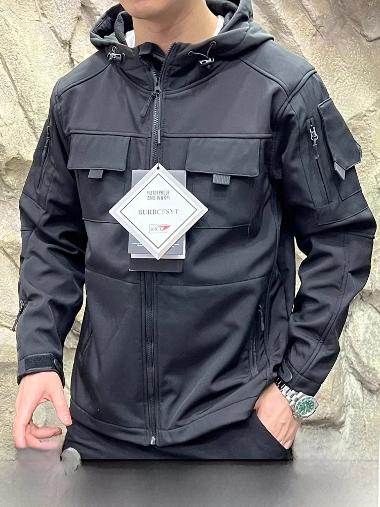 

Тактическая серия M65, 3D индивидуальный водонепроницаемый ветрозащитный уличный мягкий джет, новый осенне-зимний молодежный джерт из полиэстера