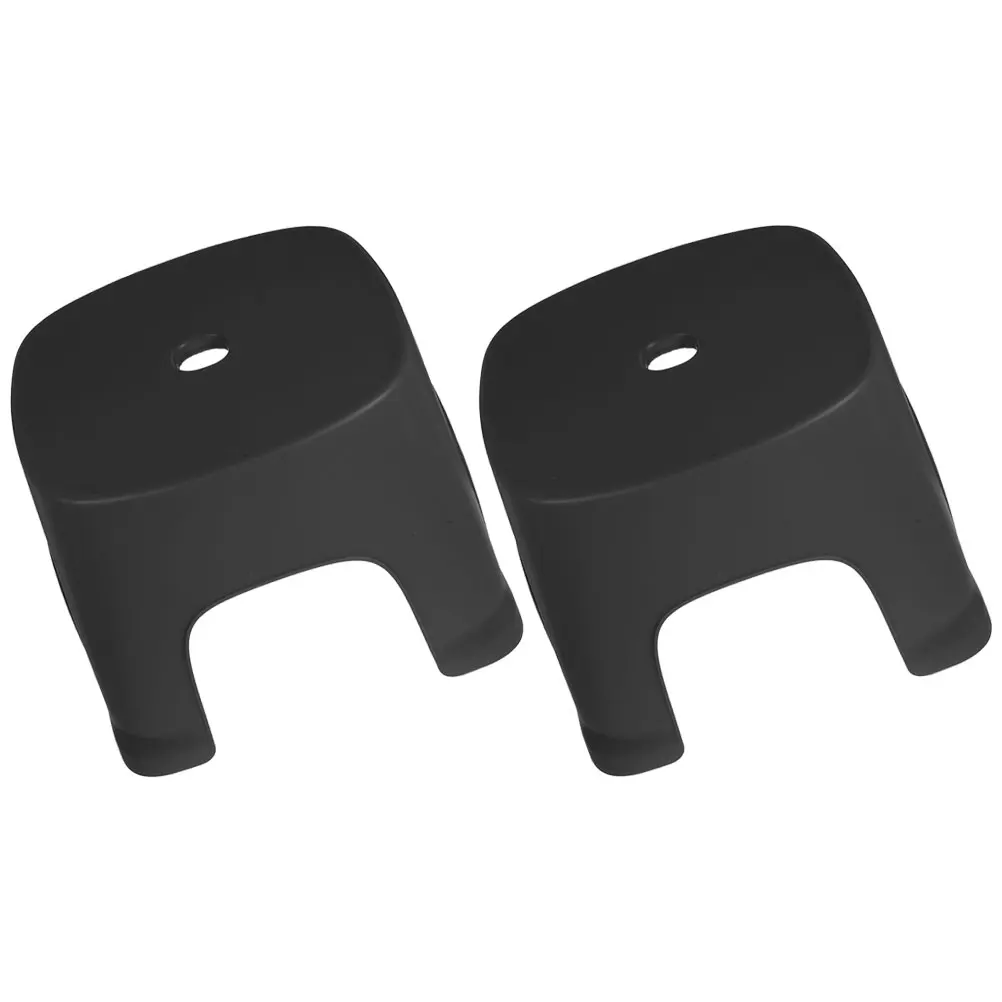 2 Pcs Shoe Changing Stool Small Stepping Bathroom Adult Pvc Toilet Stools for Adults