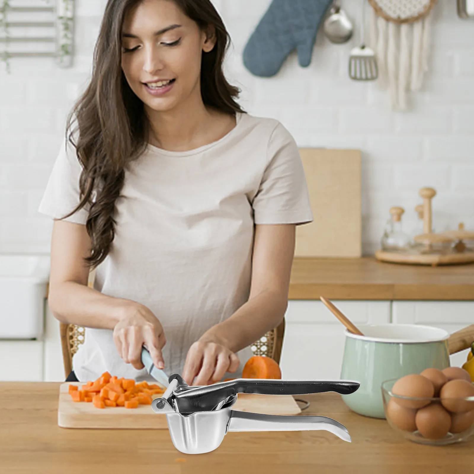 1Pcs Manual Juicer Stainless Steel Detachable Fruit Squeezer Kitchen Citrus Extractor Tool for Home Lemon Orange Grapefruit