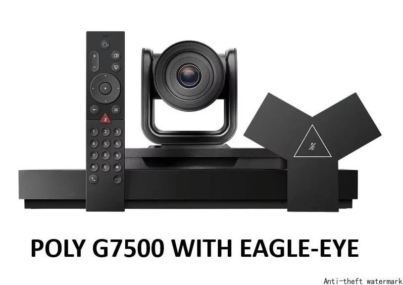 Poly G7500 4K Ultra-HD Polycom Video Conference Room Systems Group Series Modular System for Video Conferencing G7500