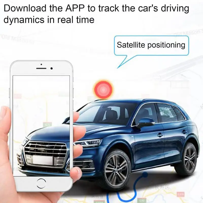 GPS Locator For Car Multipurpose Vehicles GPS Locator User-Friendly Heat-Proof Tracking Device User Friendly GPS Tracker For