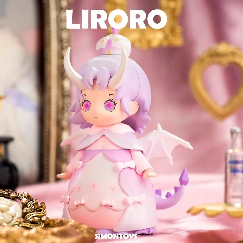 

Liroro Blind Box Doll Pink Castle Series Blind Box Cartoon Desktop Ornament Girl Cute Handmade Fashion Festival Gift