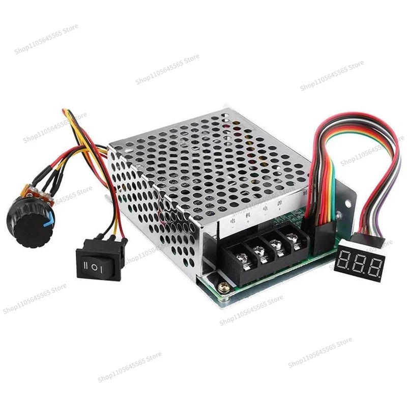 For Bidirectional Forward and Reverse Motor Speed Regulator with Digital Scale Tachometer 40A 12V24V36