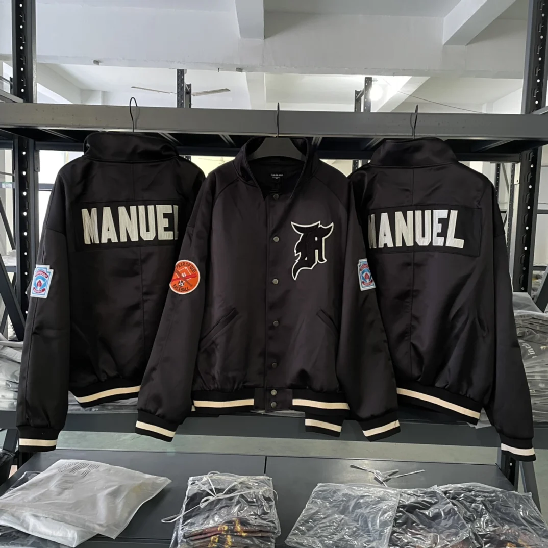 

Куртка Essentials Cz Fog 5th Bae Jaet Long Sve Baseball, уличная одежда с вышивкой, для мужчин и женщин