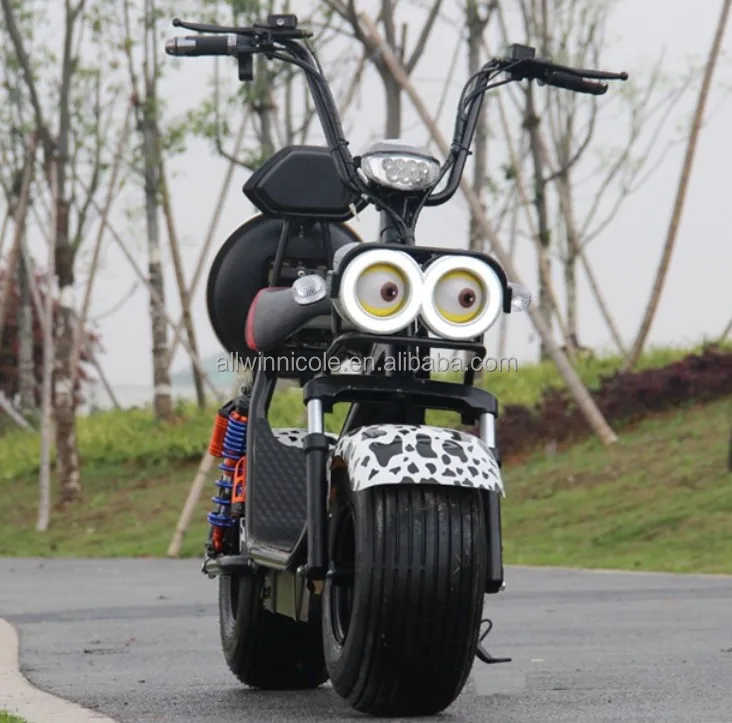 Cute Harle 800W Citycoco Electric Scooter High Quality Mini Electric Motorcycle Smart Electronic Type