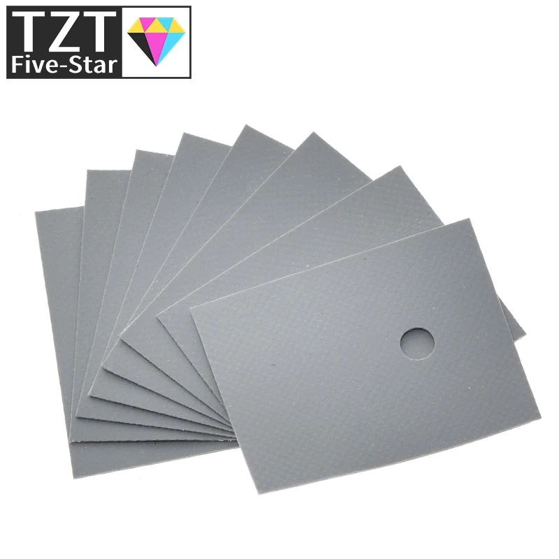 10/100pcs Large TO-3P TO-247 silicone sheet insulation pads silicone insulation film