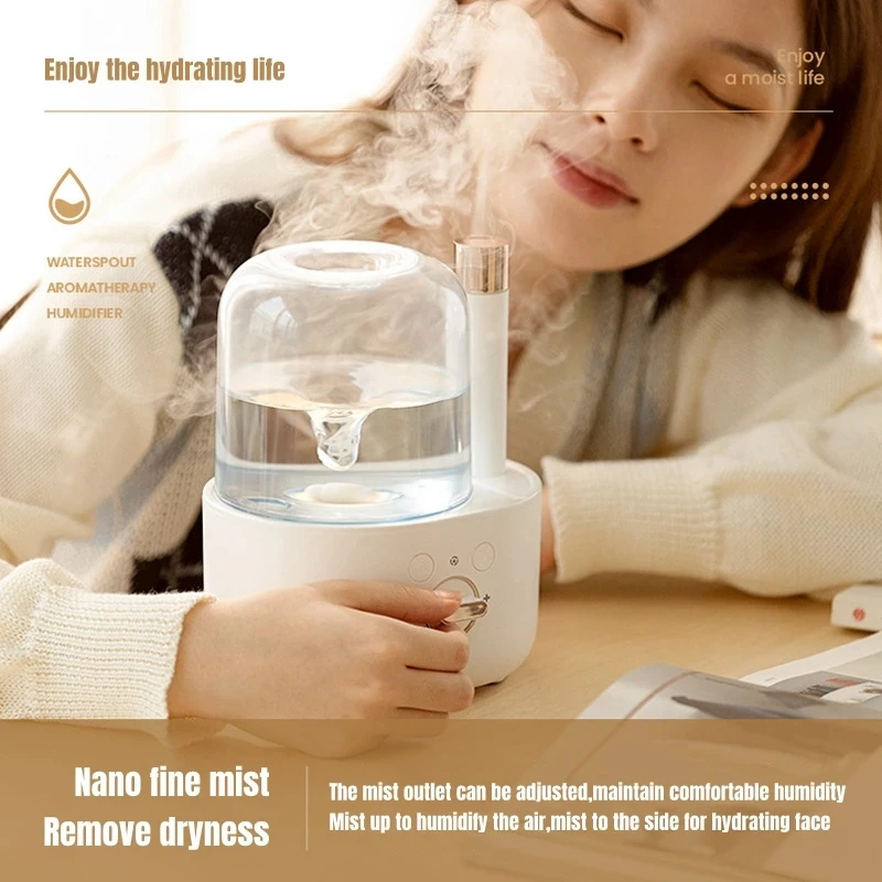 Humidificador de aire ultrasónico eléctrico para el hogar, Difusor de aceite esencial de aromaterapia para habitación, fragancia, Perfume, Difusor de Aroma, 1000ml