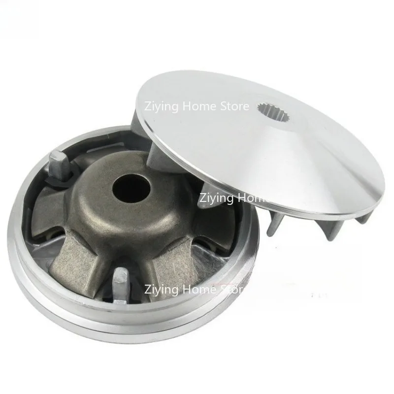 

Подходит для аксессуаров для двигателя мотоцикла с активным колесом GY6 125/150, переднего шкива в сборе, диска контроля качества