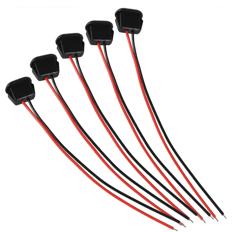 10PCS Type-C Female 2Pin USB Connector Type-C with Female Socket Fast Charging Jack Charging Port USB-C Charger Plug