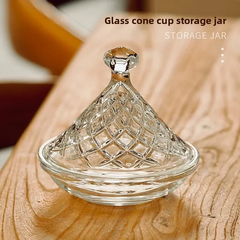 Coffee shop tasting plate, commercial cake display plate with lid, glass tasting dessert, creative bread, glass cover