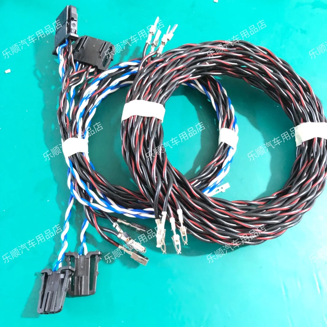 Golf 7 Golf 6 door horn wiring harness rear door stereo sound wire high bass horn installation wiring harness