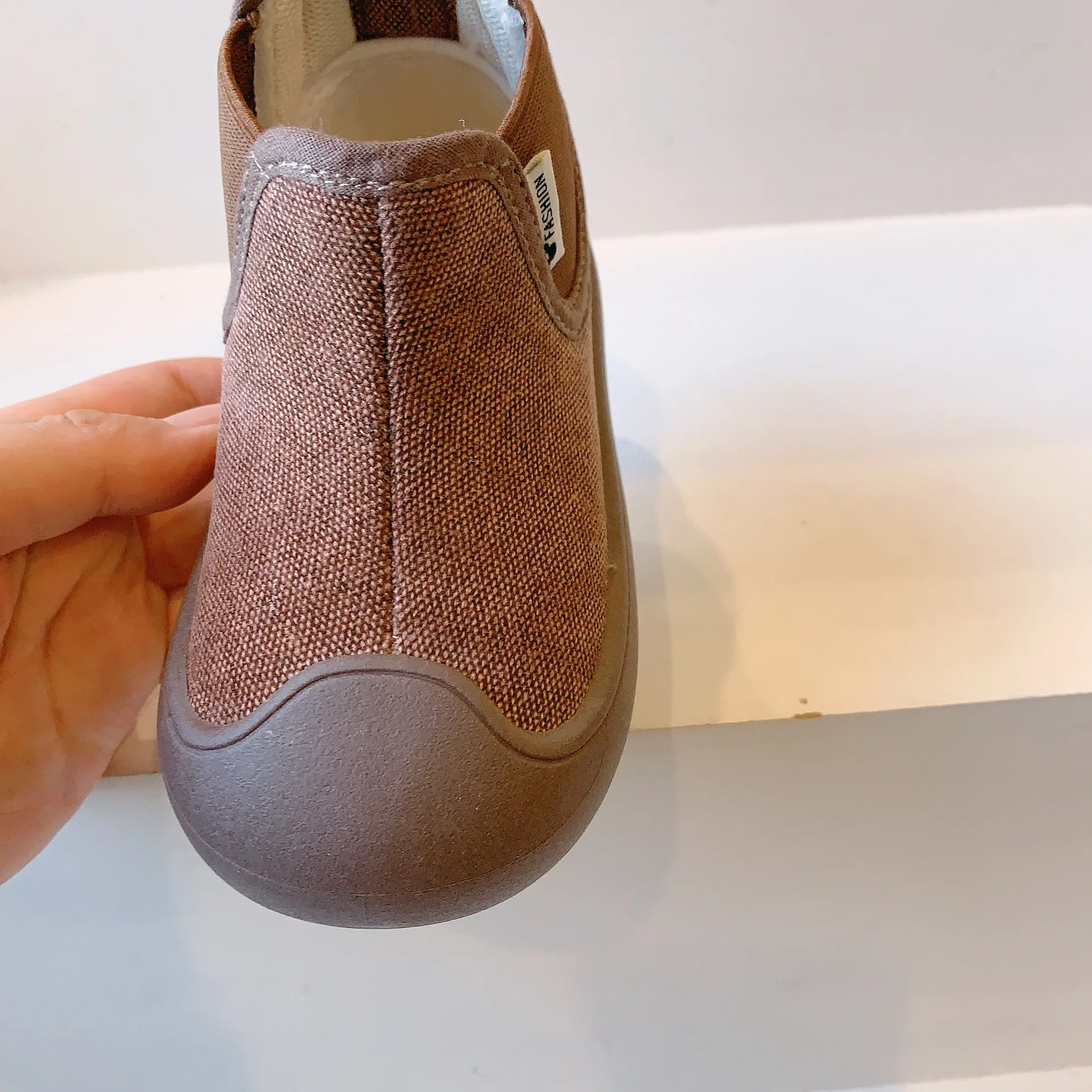 Chaussures en toile montantes pour enfants, bottes courtes confortables pour bébés garçons, chaussures décontractées en denim bleu, bottes à la mode pour filles, automne, nouveau