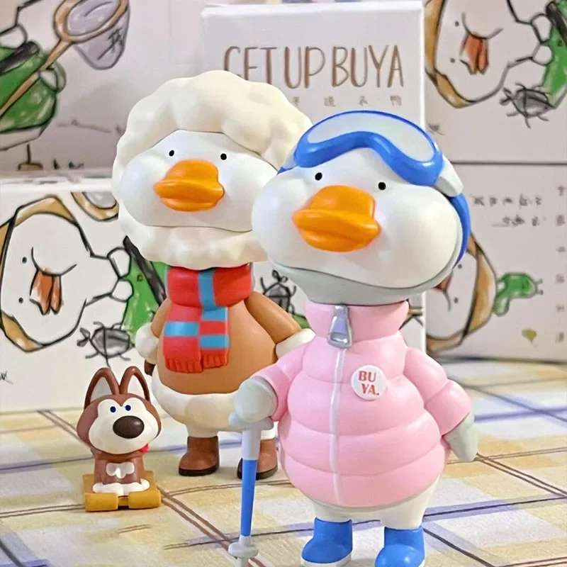 No Duck Is Not Good and Lie Flat Say No Duck Series Blind Box Cute Action Figure Collection Toys Decor Mysterious Surprise Gifts