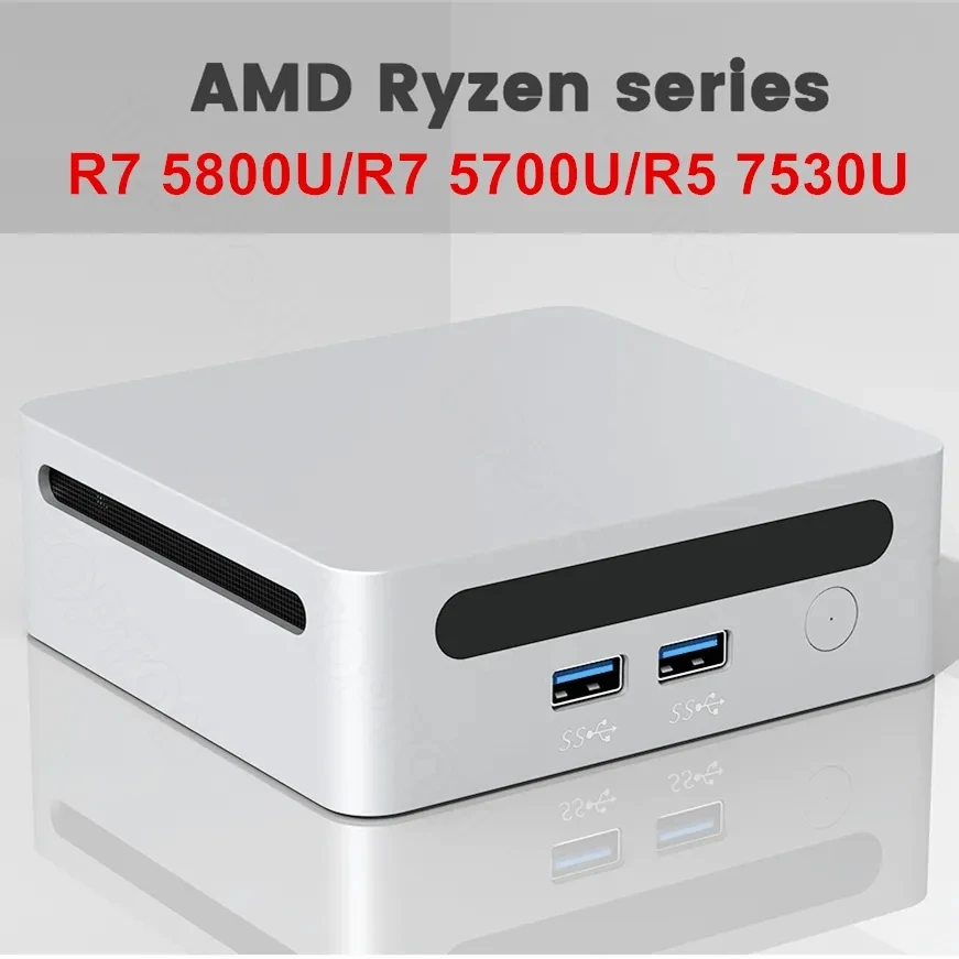 Imagem -02 - Topton-computador pc Amd Ryzen Gaming 5900hx r7 7730u r7 5800u r5 7530u r5 5600h Windows 11 Pro Ddr4 3200mhz Wifi6 Bt5.2 Mini Computador pc