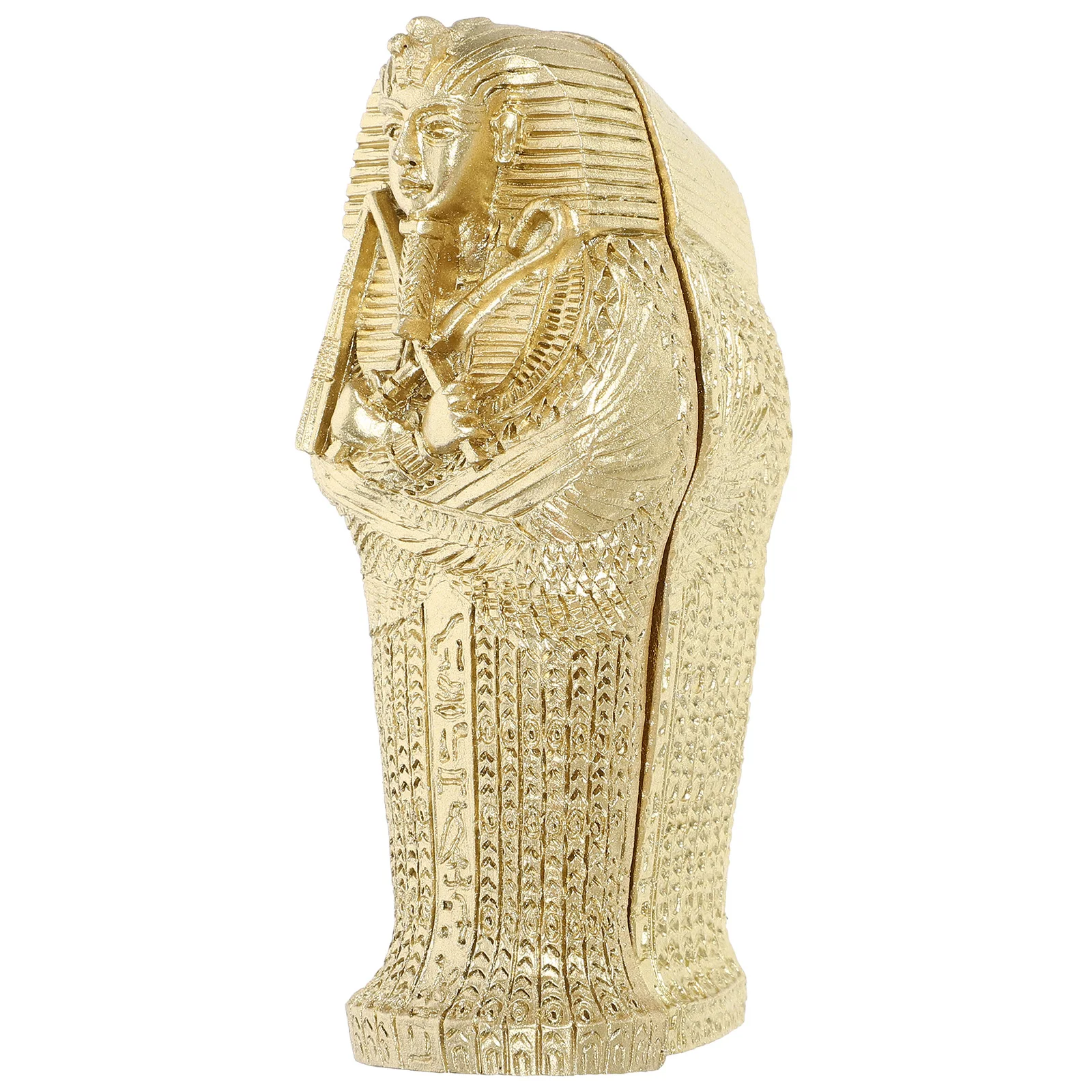 

Mummy Ornaments Egyptian Pharaoh Statue Resin Artware Decor Ancient Artifact Crafts Home Office Decor Egyptian Table