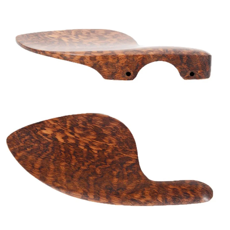 High-End Snake Wood 4/4 Full Set of Chin Rest String Plate Knob Tail Button Positive and Negative Screw Fine-Tuning