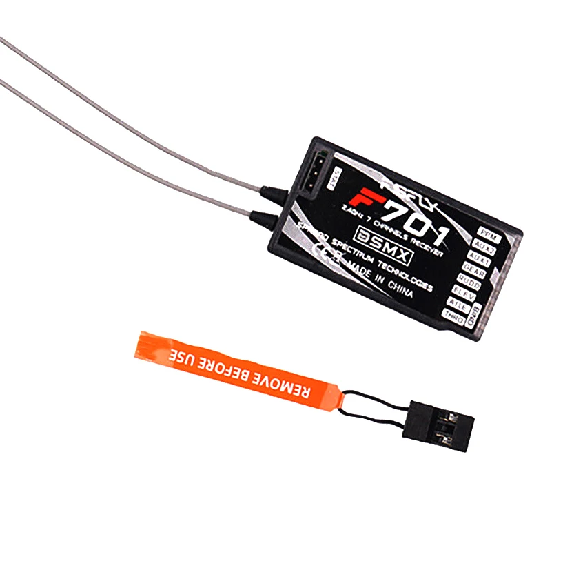 7CH Spread F701 Receiver With Antenna For DSMx DSM2 JR Spektrum RC Remote Control DX7 DX8 DX6 Transmitter