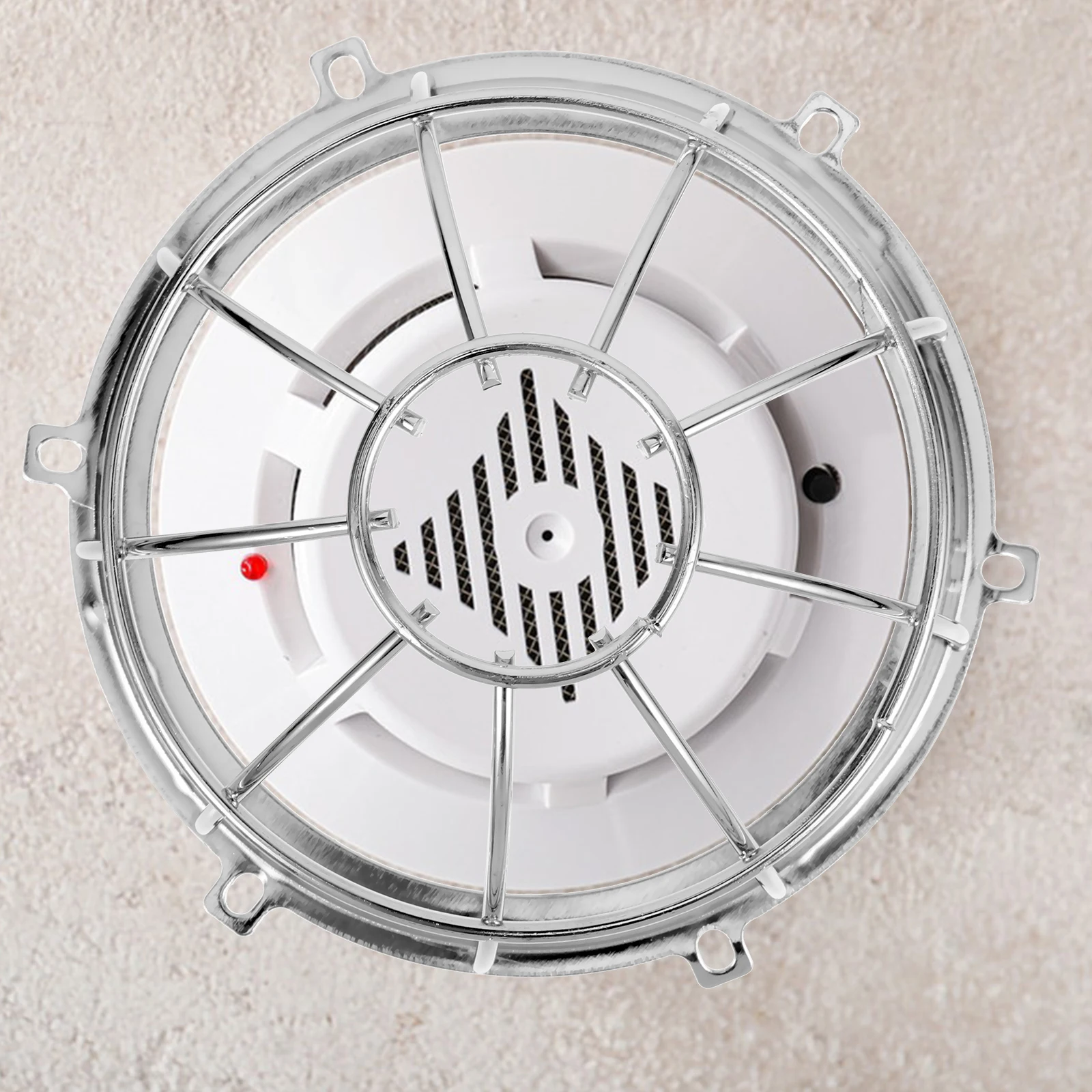 

Fire Sprinkler Head Protective Cover Smoke Guard Metal Dust Cover Sound Proofing Panel Easy Installation
