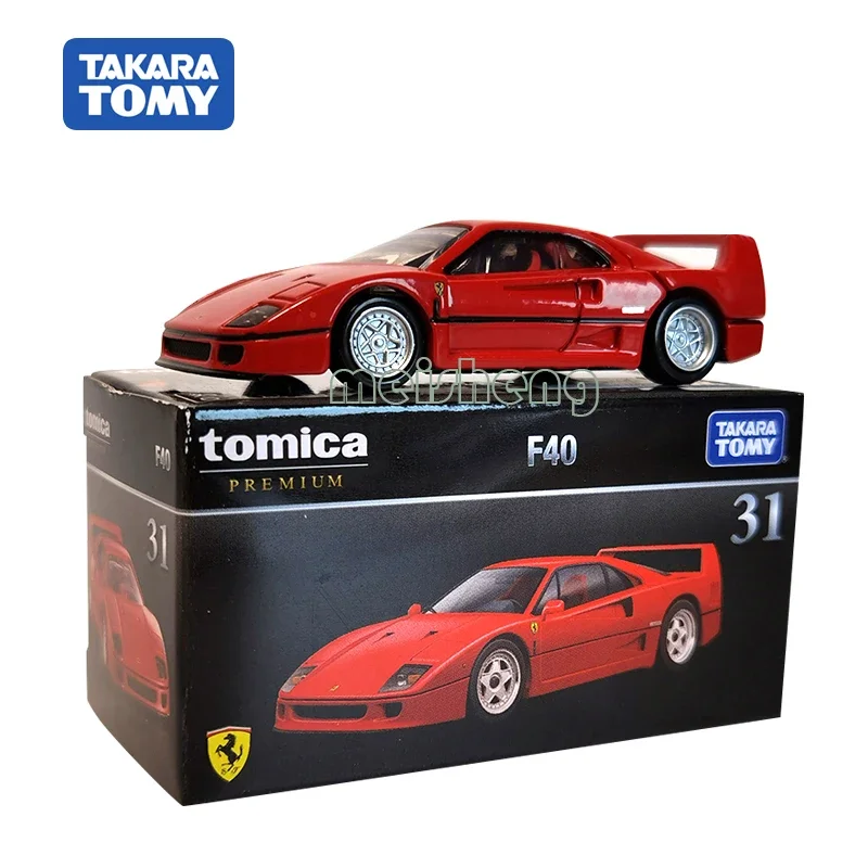 TAKARA TOMY TOMICA 1:64 modello di simulazione statica in lega pressofusa TP31 F40, giocattolo da esposizione per collezione per bambini, regalo per