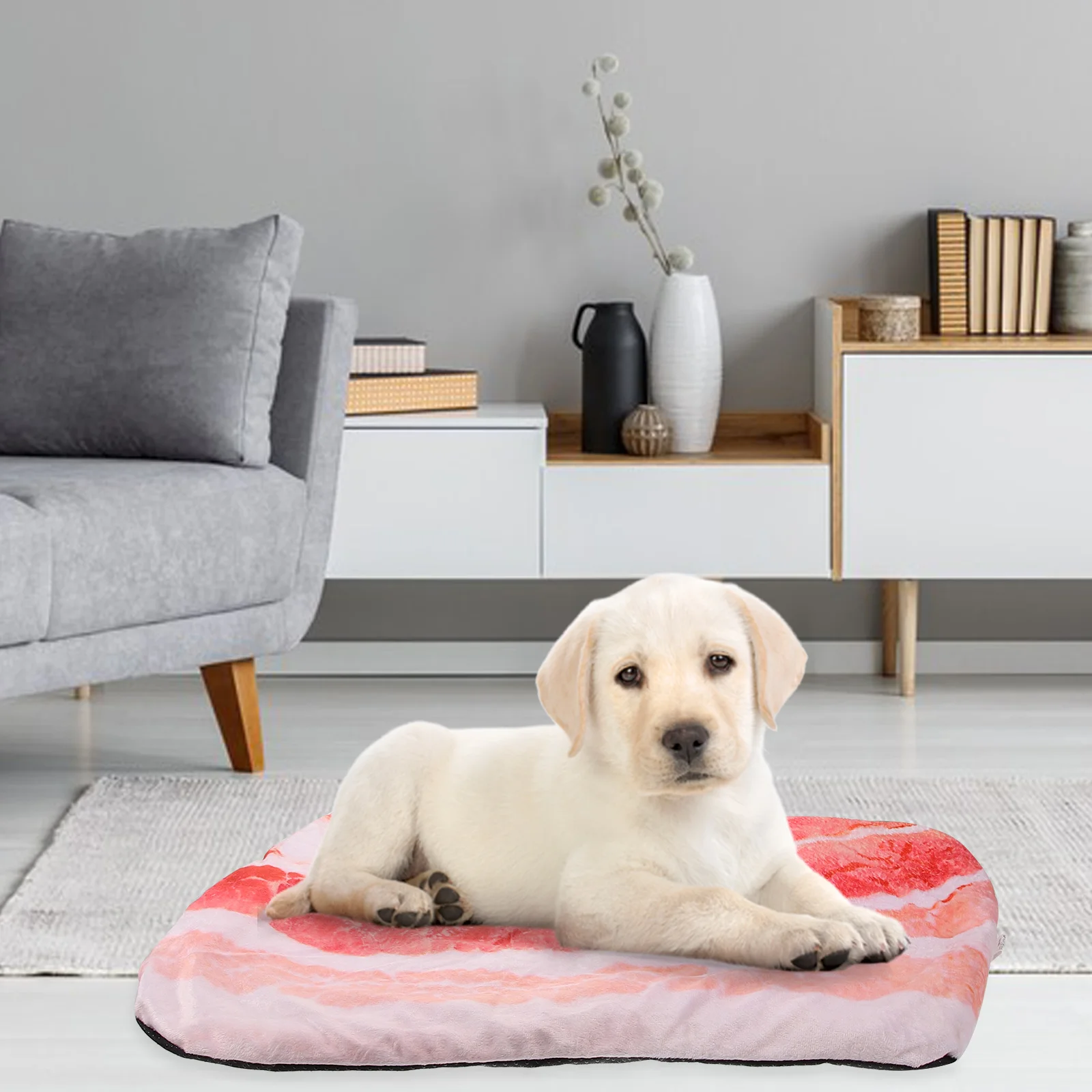 

Pet Sleeping Mat Dog Bed Warm Cushion Autumn And Winter Fabric Puppy for Small Dogs