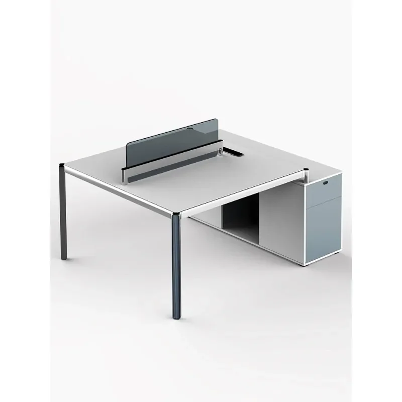 

Office staff Office desk and chair combination Simple modern double staff seat Supervisor table Office furniture