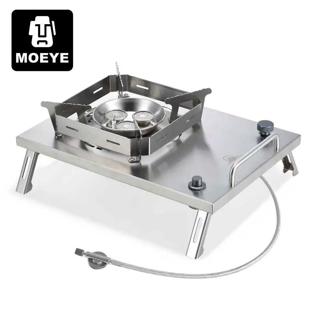 

MOEYE IGT Stove Folding Single Head Gas Stove 7800W High Power Windproof Stainless Portable Outdoor Camping Stove