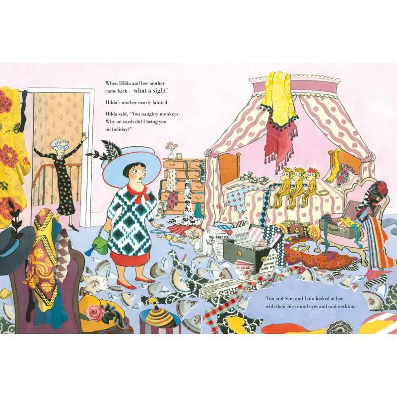 Tre piccoli scimmie di nuovo giro Blake Quentin Harper Collins UK 9780008243692 Libro