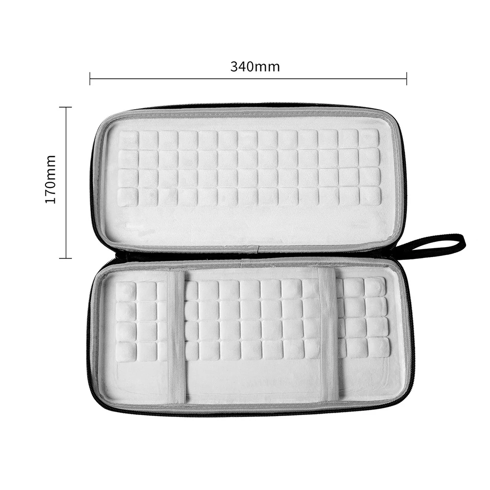 Tas Pembawa Tahan Air untuk Keyboard Logitech POP Keys, Tas Penyimpanan Perjalanan untuk Keyboard Nirkabel