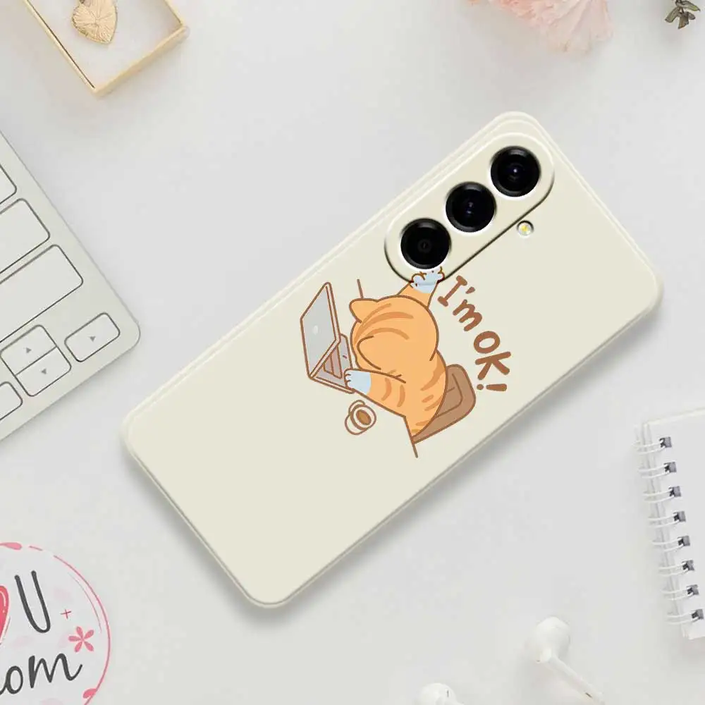 حافظة لهاتف سامسونج جالاكسي S25 S24 S23 S22 S21 S20 Ultra Plus S10 Plus S24FE S23FE S22FE S21FE غطاء ناعم #1