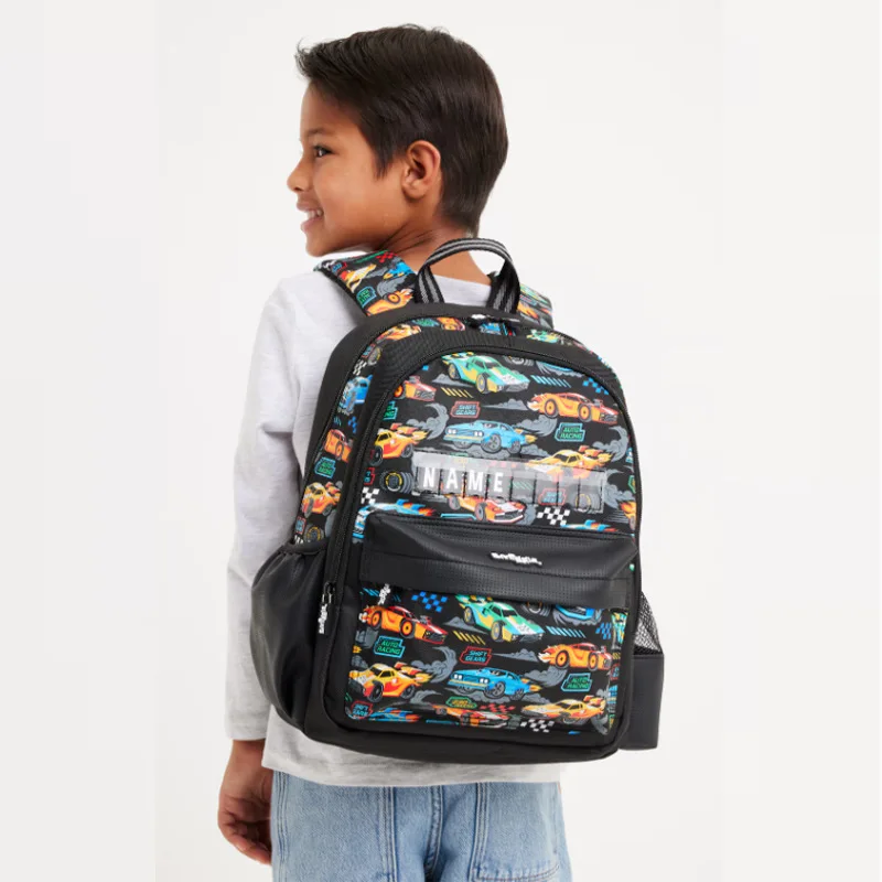

Smiggle Backpack School Bag Race Car Cartoon Series Anime Backpack Student Gift Separate Purchases Genuine Smiggle