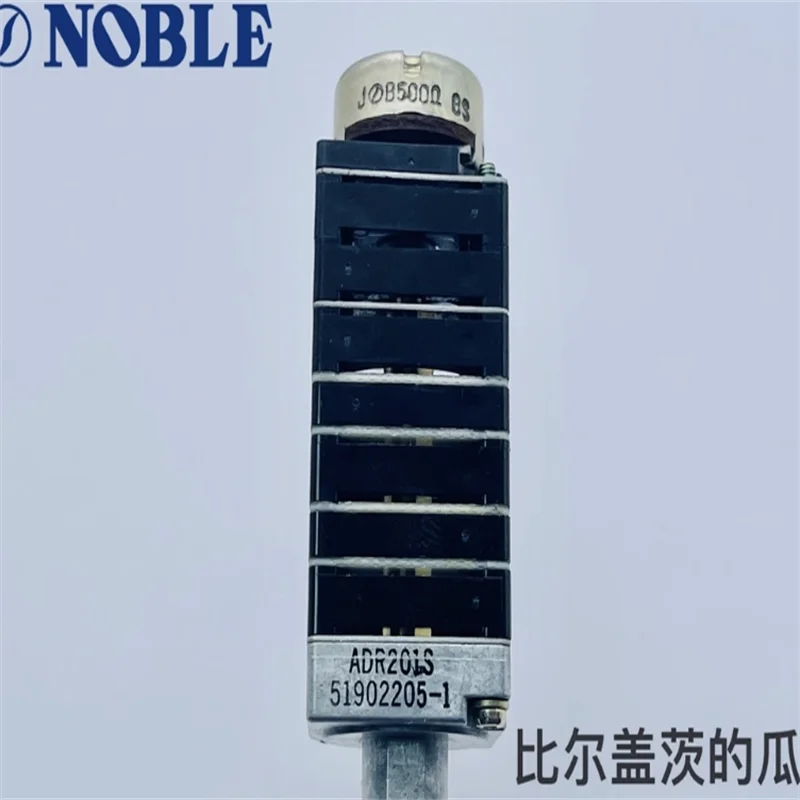

1 PCS NOBLE Japan with potentiometer VB16Z type B500 Ω rotary band switch, 21st gear ADR201S, shaft length 64