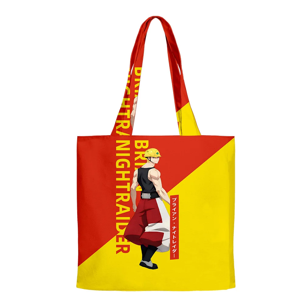 The Marginal Service Anime Bag Shopping Bags Reusable Shoulder Shopper Bags 2023 Casual Handbag