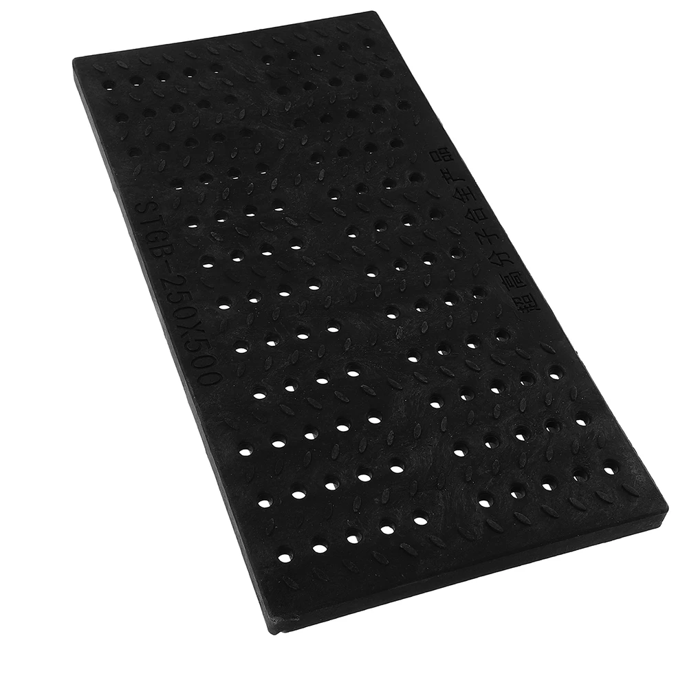 

Durable Plastic Grate Panel Slip-Resistant Floor Trench Drain Cover Efficient Water Odor Prevention Debris Filtration For