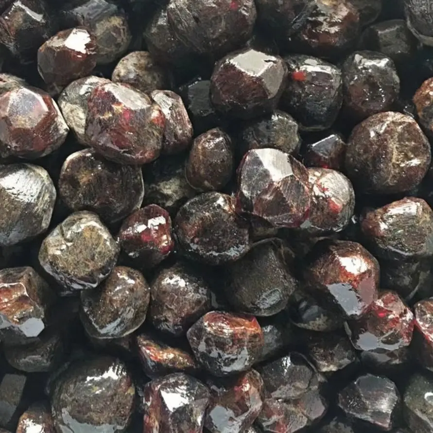 100% Natural Red Garnet Crystal Rough Stone Original Gemstone Lot Mineral Raw Stones Specimen Healing Minerals Spiritual Gift