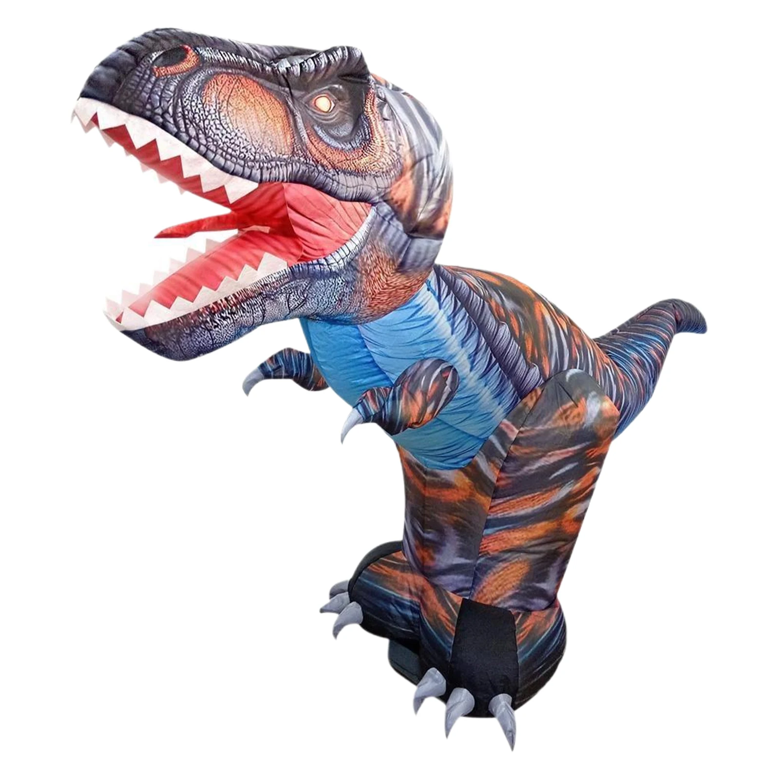 Simulation Dinosaur Remote Control Prank Toy Inflatable And Exciting One-button Inflation/deflation