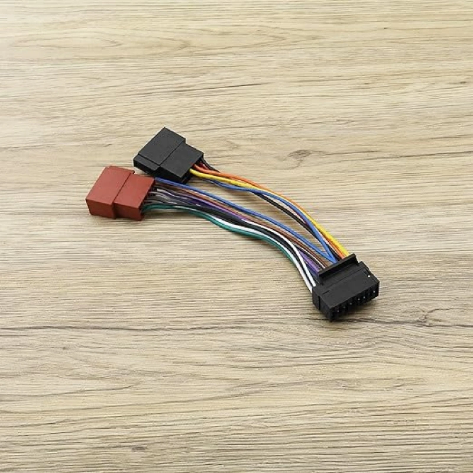 1pc Car Radio Wire Harness 20 Pin CD Audio Radio Wiring Connector ISO Split Female Cable T-plug Wire Harness Car Accessories