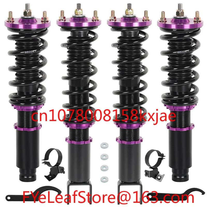 مجموعة من 4 قطع لنظام تعليق السيارات الأرجواني 1996 2000 الاحترافي